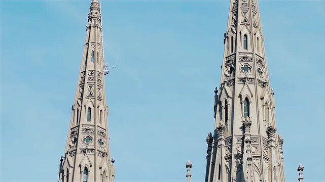 Basilica of Our Lady of Lujan, Neo Gothic Cathedral in Buenos Aires Province, Argentina