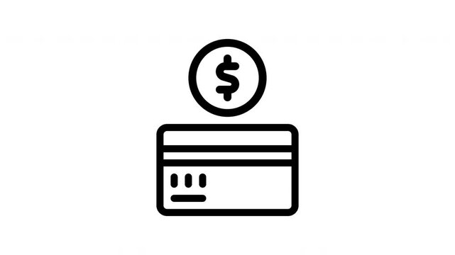 cryptocurrency animated icon