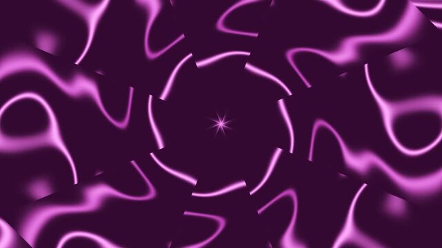 Purple Abstract Background with Dynamic Patterns.