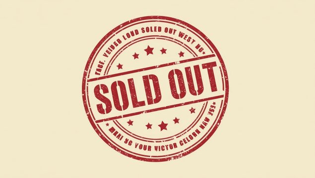 Soldout Images – Browse 759 Stock Photos, Vectors, and Video 