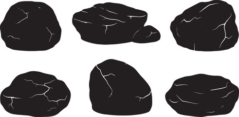 Forest Rock and Boulder Elements for Ground Terrain © Lubna