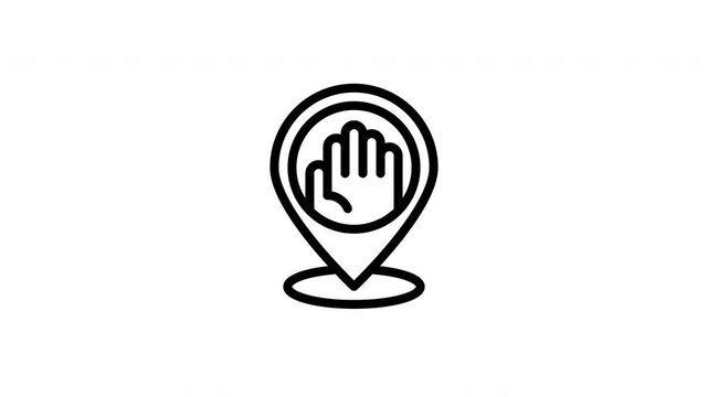 Acupressure animated icon