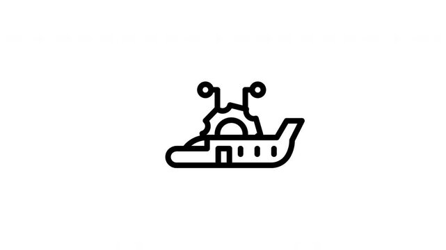 airplane engine animated icon