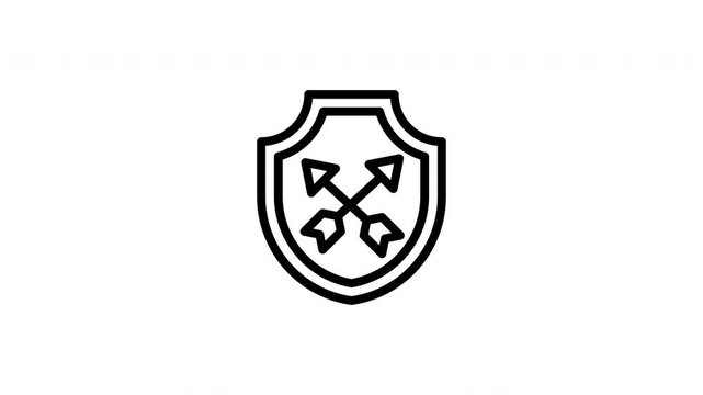 badge animated icon