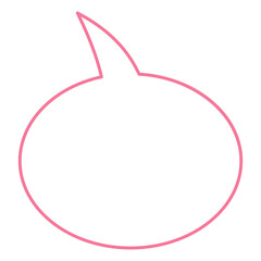 Large Pink Circle Balloon