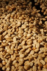 Close up of coffee beans for background