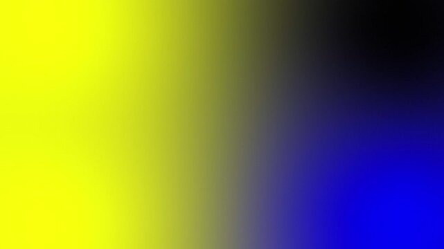 4K UHD abstract gradient panorama of yellow black blue blurry fluid motion wallpaper
