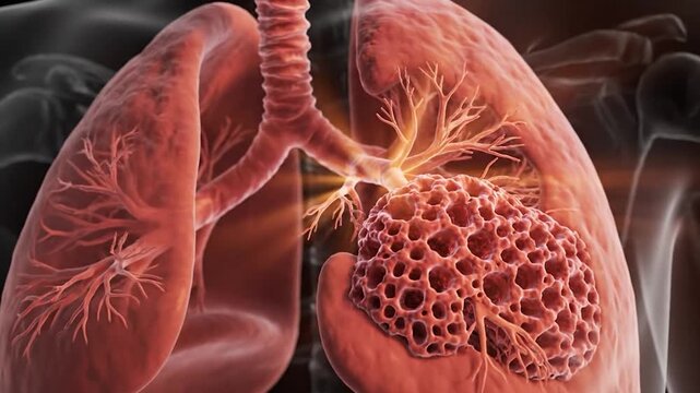 Human lungs and bronchial tree anatomy respiratory system medical health illustration
