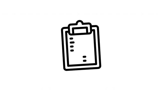 notes animated icon