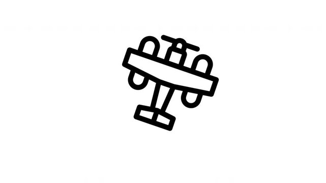 seaplane animated icon