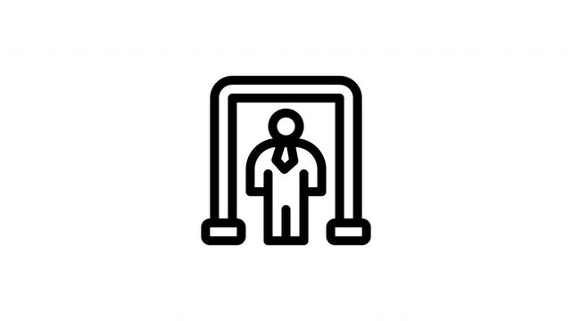 Security animated icon