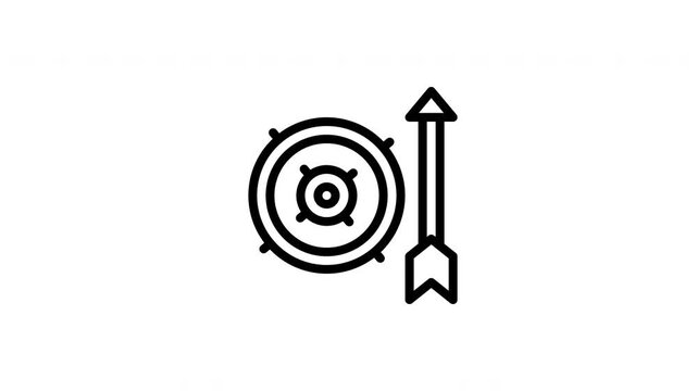 target animated icon