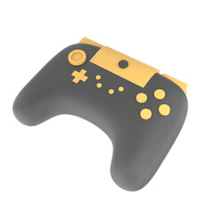 Gaming Controller 3D Illustration