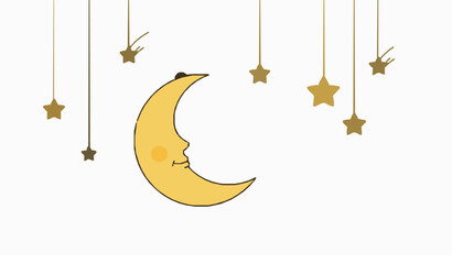Magical moon and stars night vector set with crescent moon, constellations, and shooting stars for kids and decorative projects © Shahin Alom