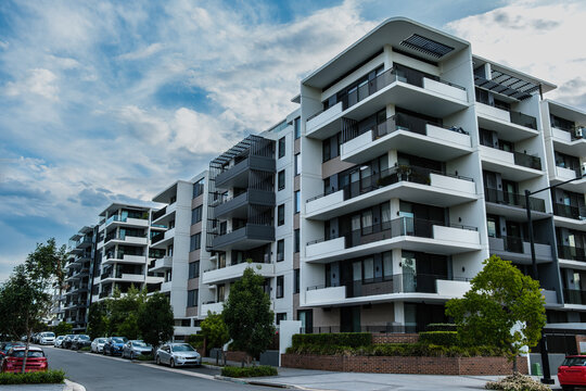 Residents and visitors experience suburban street life and community spaces in Oran Park Town, NSW, Australia, February 5, 2026