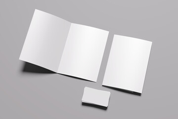 Elegant Business Stationery Mockup &ndash; Editable Print Template