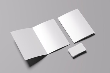 Ultra Clean Stationery Branding Mockup &ndash; High Resolution Template