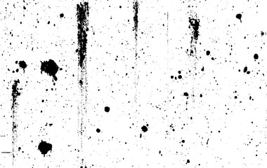 Fototapeta premium Abstract monochrome background. Black and white texture pattern with ink spots, stains. for printing and design. Vector eps 10