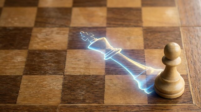 The Triumph of the Pawn - A Chessboard Metaphor for Overcoming Giants.