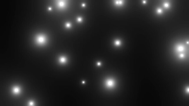 次々と降り落ちる白い粒子
