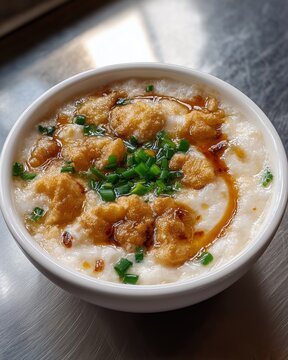 Taiwanese xian dou jiang soymilk soup