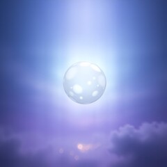 Divine Energy Above Earth