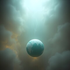 Divine Energy Above Earth