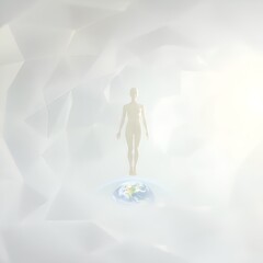 Divine Energy Above Earth