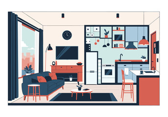 A bustling city street at dusk with people walking, showcasing modern life and vibrant energy, ideal for urban lifestyle content.