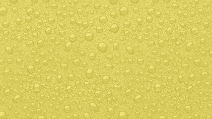 water drops uniform acacia yellow pastel smooth background
