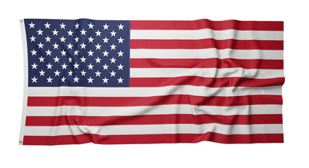 Fototapeta premium Labor day celebration with american flag on black background