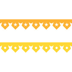 Seamless Decoration. Endless ornament vector design.