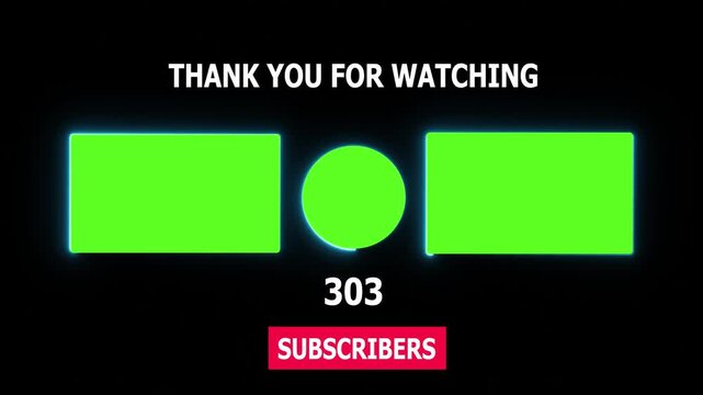 Animation- 400-subscribers counting YouTube channel celebration with confetti. Social media: Quick count of subscribers to 400. Counting up to 400 subscribers for social media. 4K animation