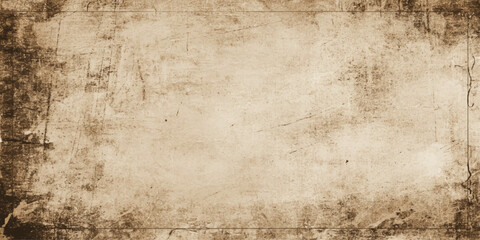 Fototapeta premium Antique Parchment: A weathered and aged parchment, its texture bearing the marks of time, whispers tales of history and evokes a sense of nostalgia.