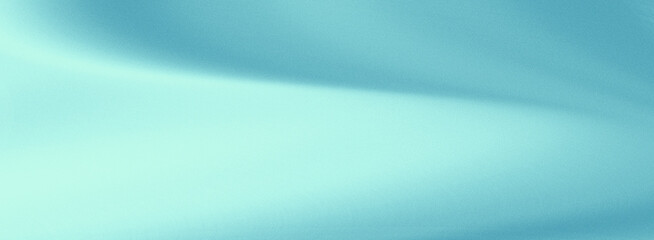 Obraz premium Illustration of a frozen ice surface. elegant, clean, and calming gradient color palette of turquoise, cyan, and aquamarine. The panoramic image format makes it ideal for widescreen displays or header