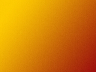 Obraz premium Warmer Orange-Rot-Gelb Gradient Hintergrund mit feinem Grain