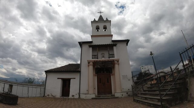 Church Chiche del Obraje created in 1547 is one of the oldest chruch in Ecuador