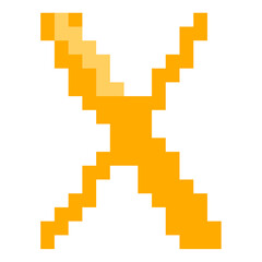 Alphabet Pixel art