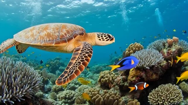 green sea turtle