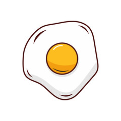 Fried Egg Illustrations Vector