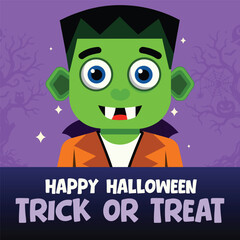 Halloween party instagram post design