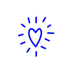 Obraz premium Arrow scribble