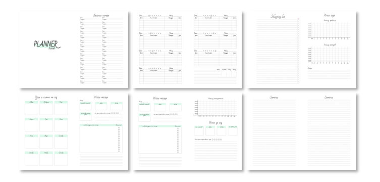 A master's notebook for recording clients. A diary for keeping track of client appointments with a beauty specialist, cosmetologist, eyebrow shaping specialist, eyelash extension specialist, or massag