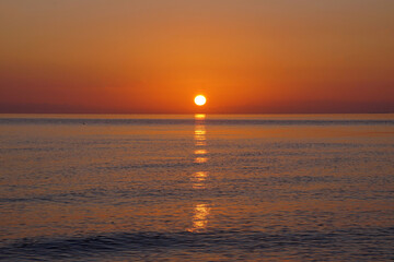Fototapeta premium sunset at the beach