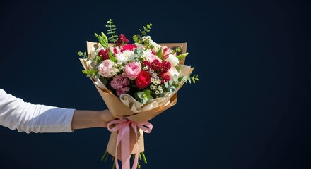 Celebrating international women's day with empowerment and floral beauty