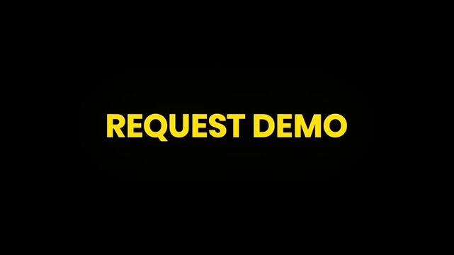 Request Demo Cinematic Text Morphing Animation 4K Product Showcase Call To Action Video for SaaS and Business Tools