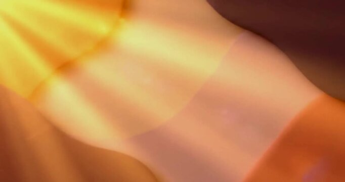 Closeup of Hand with Bandage Injury.