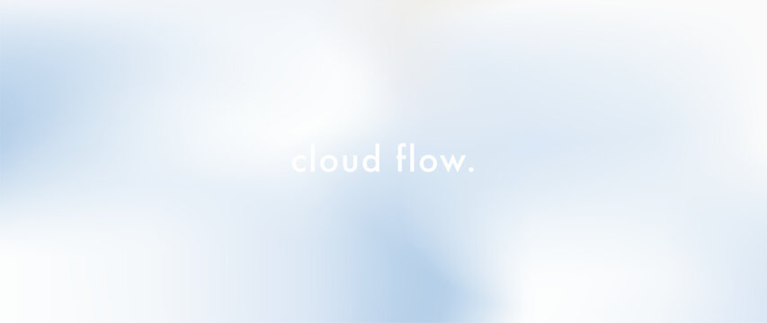 Light white blue abstract cloud gradient background with subtle cloud flow and diffused light. Clean airy minimal backdrop for creative projects, banners, headers, presentations, and modern templates