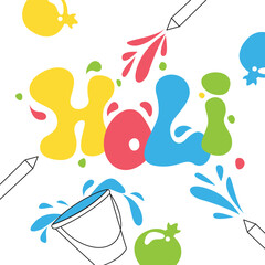 Share love through every splash of color, Happy Holi.