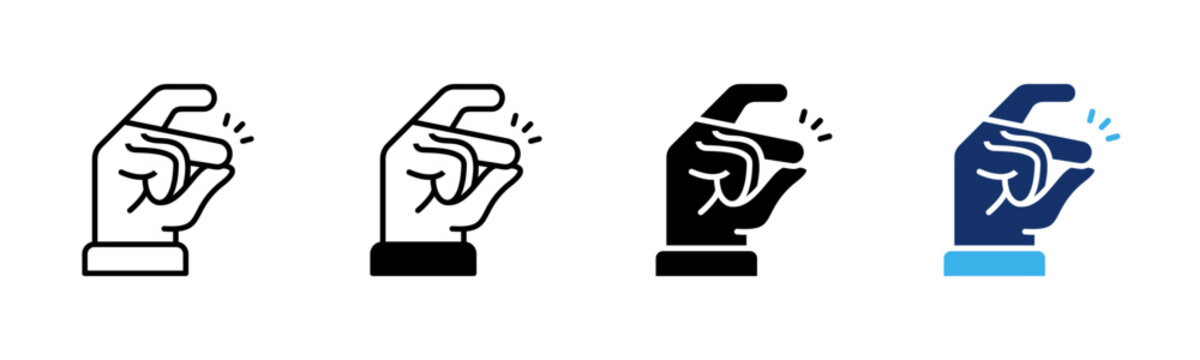 Snap icon sheet multiple style collection